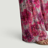 Conjunto Top Shoulder Pantalón Plisado Mujer