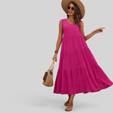 Vestido Midi Casual Elegante