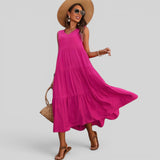 Vestido Midi Casual Elegante