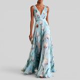 Vestido de Boda Invitada Escote V
