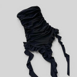 Vestido de Fiesta Sin Tirantes