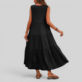 Vestido Midi Casual Elegante
