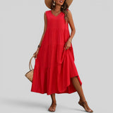 Vestido Midi Casual Elegante