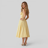 Vestido Midi Corsé Ajustado