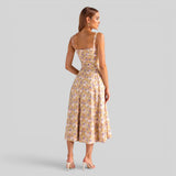 Vestido Midi Corsé Ajustado