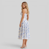 Vestido Midi Corsé Ajustado