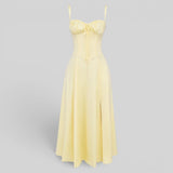 Vestido Midi Corsé Ajustado