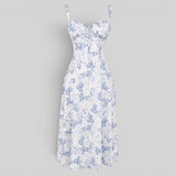 Vestido Midi Corsé Ajustado