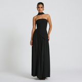Vestido de Fiesta Bustier Choker Abertura